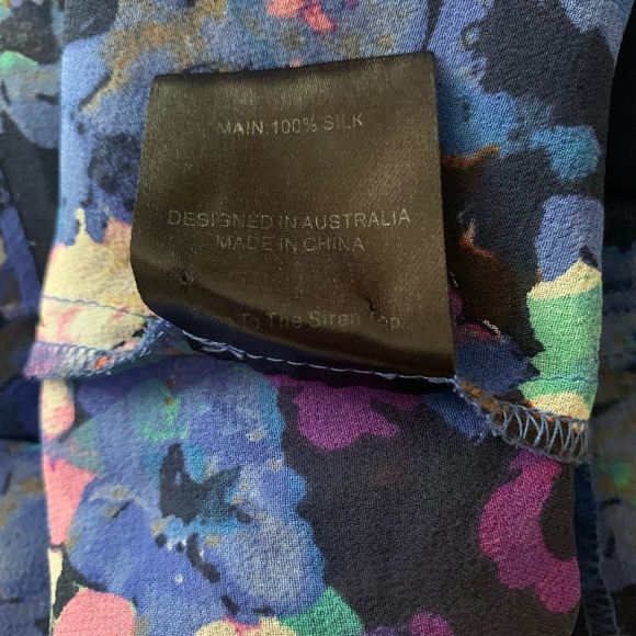 ✨Host Pick✨ Brand New Alannah Hill Navy Tops Size 6 - Picture 7 of 7